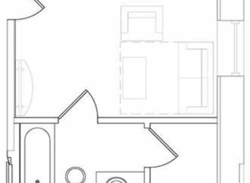 The Loraine - The Littleton - Studio bed - 1 bath - 343 sf