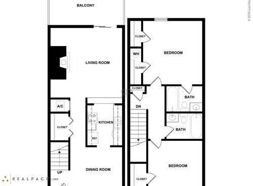 Churchill Townhomes - Churchill - 2 bed - 2 bath - 1250 sf