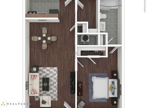 Meadowbrook - B Elderly - Handicap - 1 bed - 1 bath - 600 sf