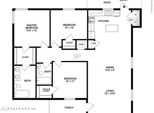 Monet Acres Estates  - 3H - 3 bed - 2 bath - 1313 sf