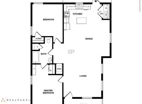 Monet Acres Estates  - 2H - 2 bed - 1 bath - 1129 sf