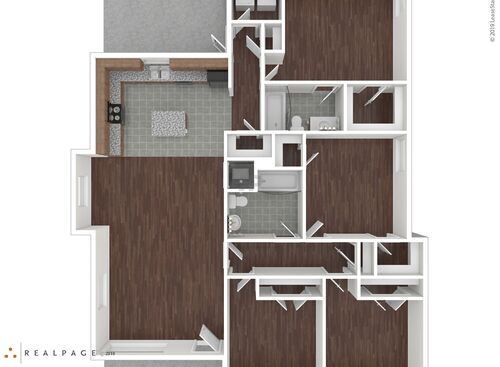 Monet Acres Estates  - 4H - 4 bed - 2 bath - 1604 sf