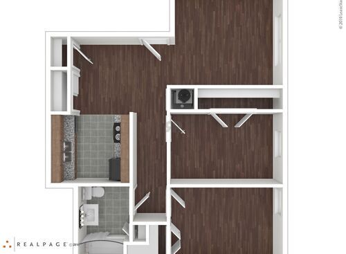 Murray Plaza - 2 Bedroom - 2 bed - 1 bath - 853 sf