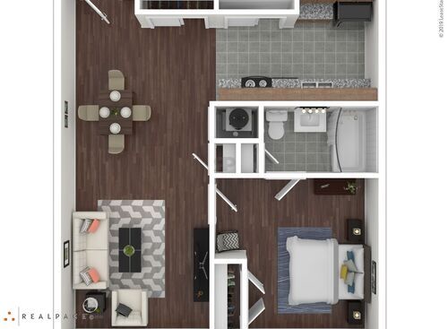 Murray Plaza - 1 Bedroom - 1 bed - 1 bath - 689 sf