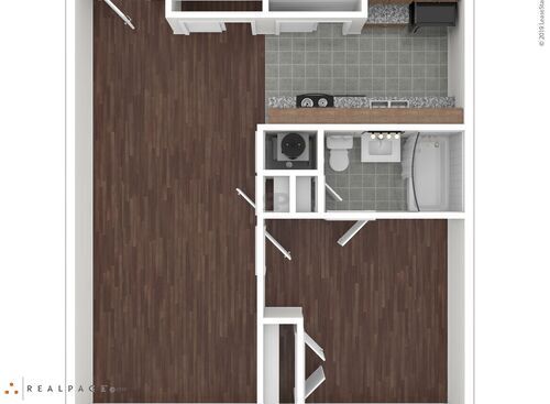 Murray Plaza - 1 Bedroom - 1 bed - 1 bath - 689 sf