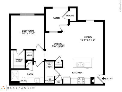A1: Beds - 1: Baths - 1: SqFt Range - 804 to 804