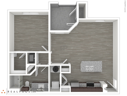 A1: Beds - 1: Baths - 1: SqFt Range - 804 to 804