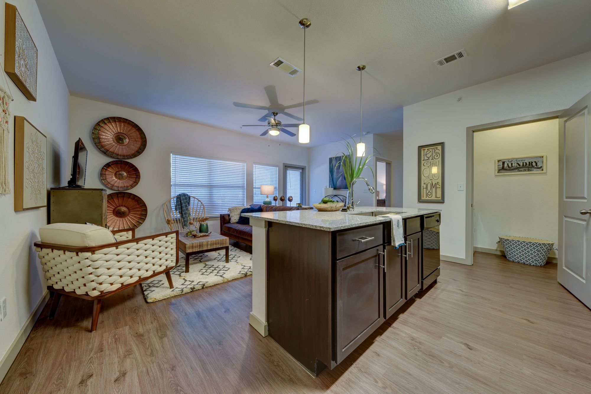 Open Concept Living Area