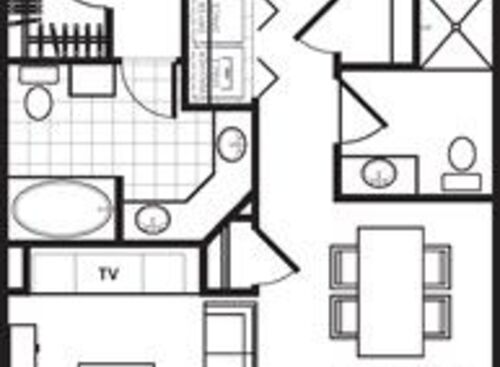 The Sequoia: Beds - 2: Baths - 2: SqFt Range - 1124 to 1124