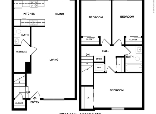 The Hightowers: Beds - 3: Baths - 2: SqFt Range - 1080 to 1080