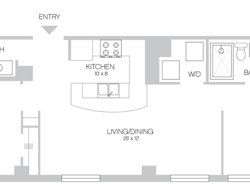 The Statler - Two Bedroom Suite Series 01 - 2 bed - 2 bath - 1100 sf