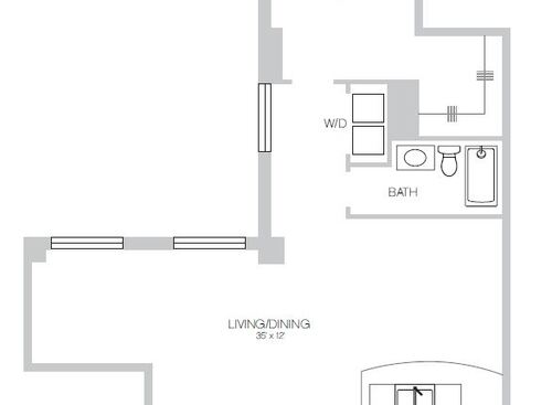 The Statler - One Bedroom Penthouse Suite 7 - 1 bed - 1 bath - 1031 sf