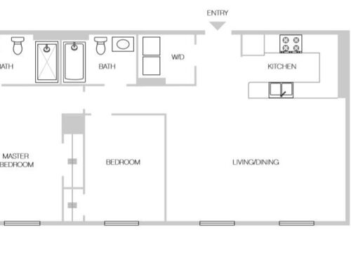 Two Bedroom Suite Series 10: Beds - 2: Baths - 2: SqFt Range - 1046 to 1046