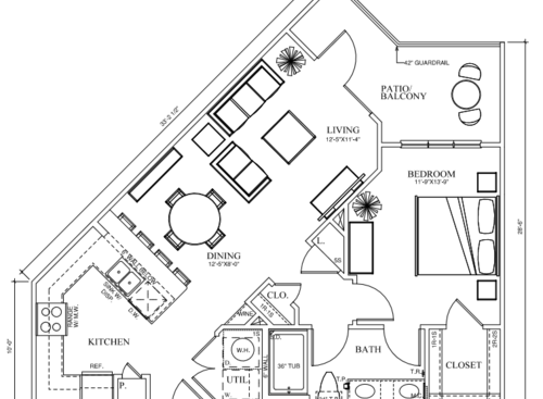 Emerson Court at Frisco Market Center - A3 - 1 bed - 1 bath - 780 sf