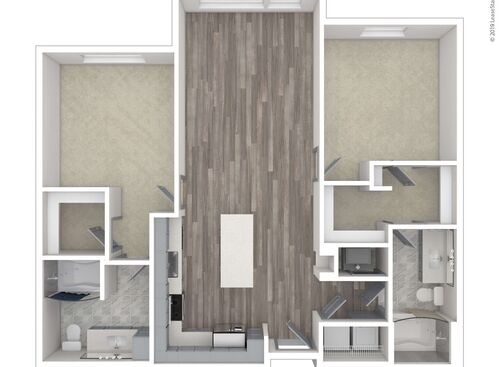 Alluring: Beds - 2: Baths - 2: SqFt Range - 1120 to 1120