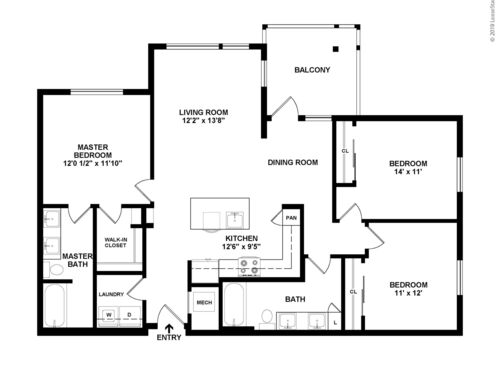 Exquisite: Beds - 3: Baths - 2: SqFt Range - 1394 to 1394