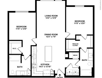 Alluring: Beds - 2: Baths - 2: SqFt Range - 1120 to 1120