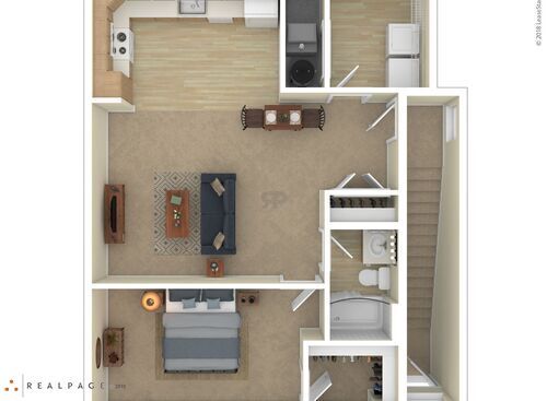 Key's Pointe - 1 Bedroom - 1 bed - 1 bath - 733 sf