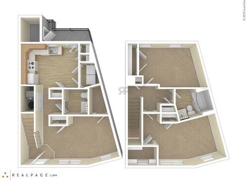 Key's Pointe - 2 Bedroom - 2 bed - 1 bath - 1041 sf