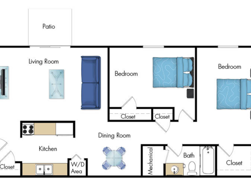 Thalia Landing Apartments - 2 Bed 1 Bath Garden Very Low I - 2 bed - 1 bath - 1000 sf