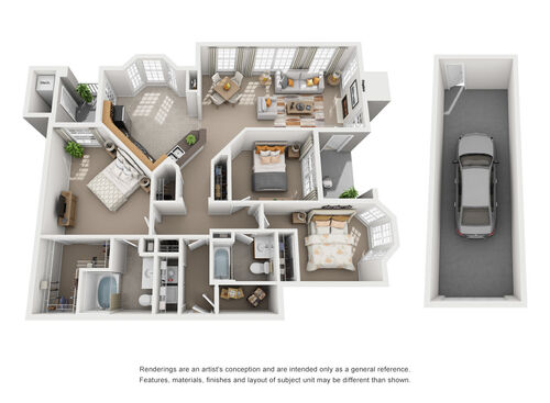 Avondale - Bianca - 3 bed - 2 bath - 1445 sf