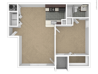 Palm: Beds - 1: Baths - 1: SqFt Range - 761 to 761