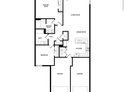 Grandeur: Beds - 2: Baths - 2: SqFt Range - 1260 to 1260