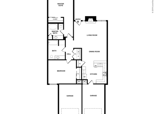 Majestic: Beds - 2: Baths - 2: SqFt Range - 1183 to 1183