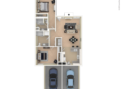 Majestic: Beds - 2: Baths - 2: SqFt Range - 1183 to 1183