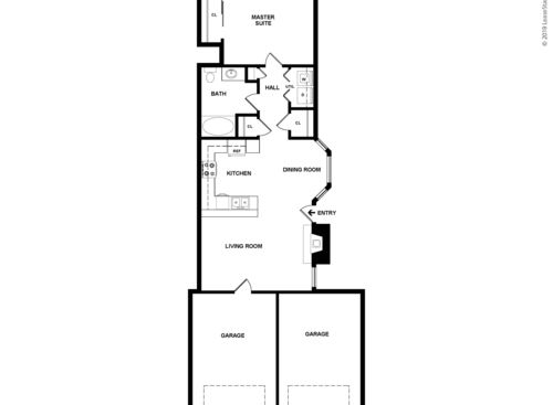 Regent: Beds - 1: Baths - 1: SqFt Range - 756 to 756
