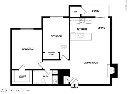 The Spinnaker: Beds - 2: Baths - 1: SqFt Range - 814 to 814