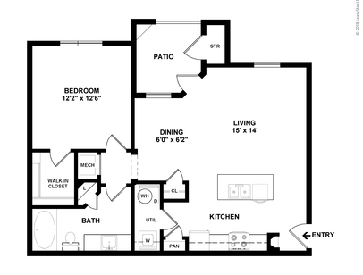 A1: Beds - 1: Baths - 1: SqFt Range - 804 to 804