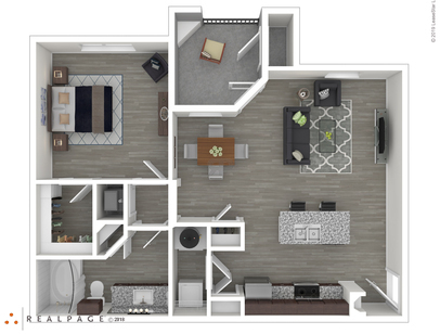 A1: Beds - 1: Baths - 1: SqFt Range - 804 to 804