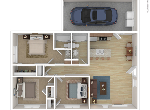 The Helm: Beds - 3: Baths - 2: SqFt Range - 1000 to 1000