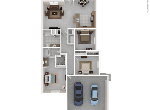 The Sequoia: Beds - 3: Baths - 2: SqFt Range - 1560 to 1560