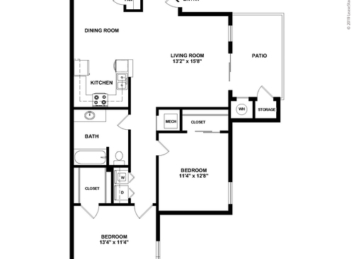 Oxford: Beds - 2: Baths - 1: SqFt Range - 998 to 998