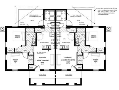 2x1: Beds - 2: Baths - 1: SqFt Range - 750 to 750