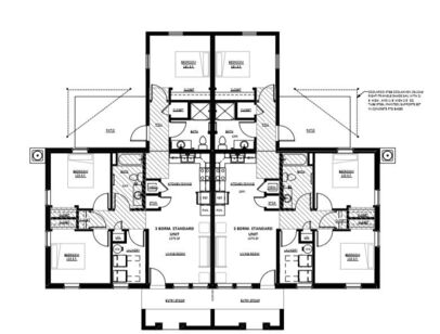 3x2: Beds - 3: Baths - 2: SqFt Range - 825 to 825