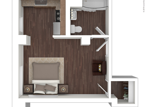 Studio: Beds - Studio: Baths - 1: SqFt Range - 1 to 1