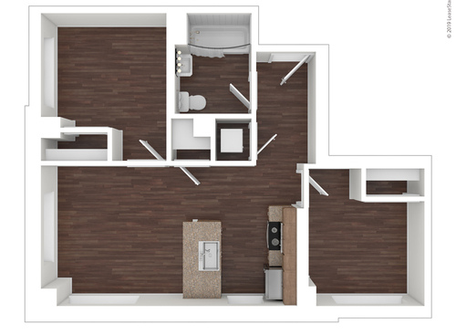 B: Beds - 2: Baths - 1: SqFt Range - 1 to 1