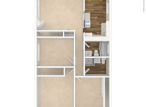 3x2: Beds - 3: Baths - 2: SqFt Range - 1100 to 1100