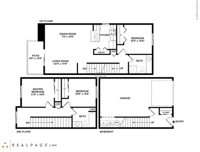 The Westminster: Beds - 3: Baths - 2: SqFt Range - 1270 to 1270