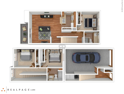 The Westminster: Beds - 3: Baths - 2: SqFt Range - 1270 to 1270