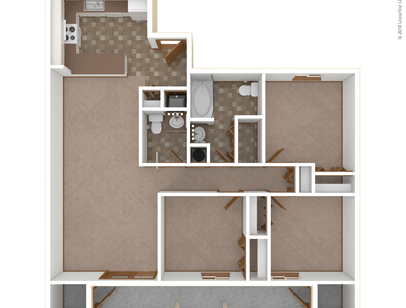 Glacier: Beds - 3: Baths - 1.5: SqFt Range - 969 to 969