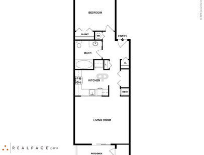 Adams: Beds - 1: Baths - 1: SqFt Range - 615 to 730