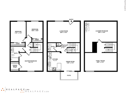 Redwood: Beds - 3: Baths - 1.5: SqFt Range - 2015 to 2015