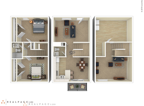 Sequoia: Beds - 2: Baths - 1.5: SqFt Range - 1480 to 1480
