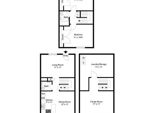 Park Meadows Apartments - Sequoia - 2 bed - 1.5 bath - 1480 sf