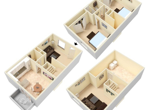 Park Meadows Apartments - Sequoia - 2 bed - 1.5 bath - 1480 sf