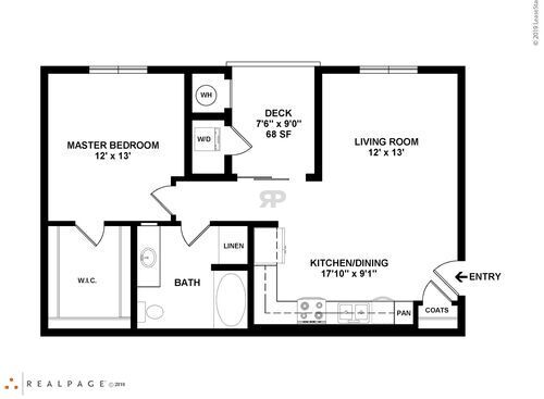Bidwell Pointe - Elan - 1 bed - 1 bath - 772 sf